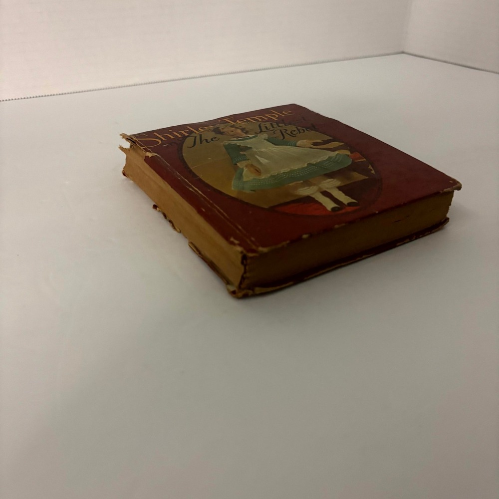 1935 Shirley Temple The Littlest Rebel Saalfield Photoplay Edition Book - Picture 2 of 13